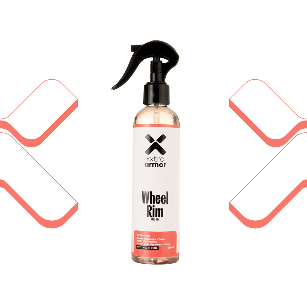 Xxtra Armor Wheel & Rim Cleaner Spray | Brake Dust & Grime Remover | Safe for Tyres | 250 ml