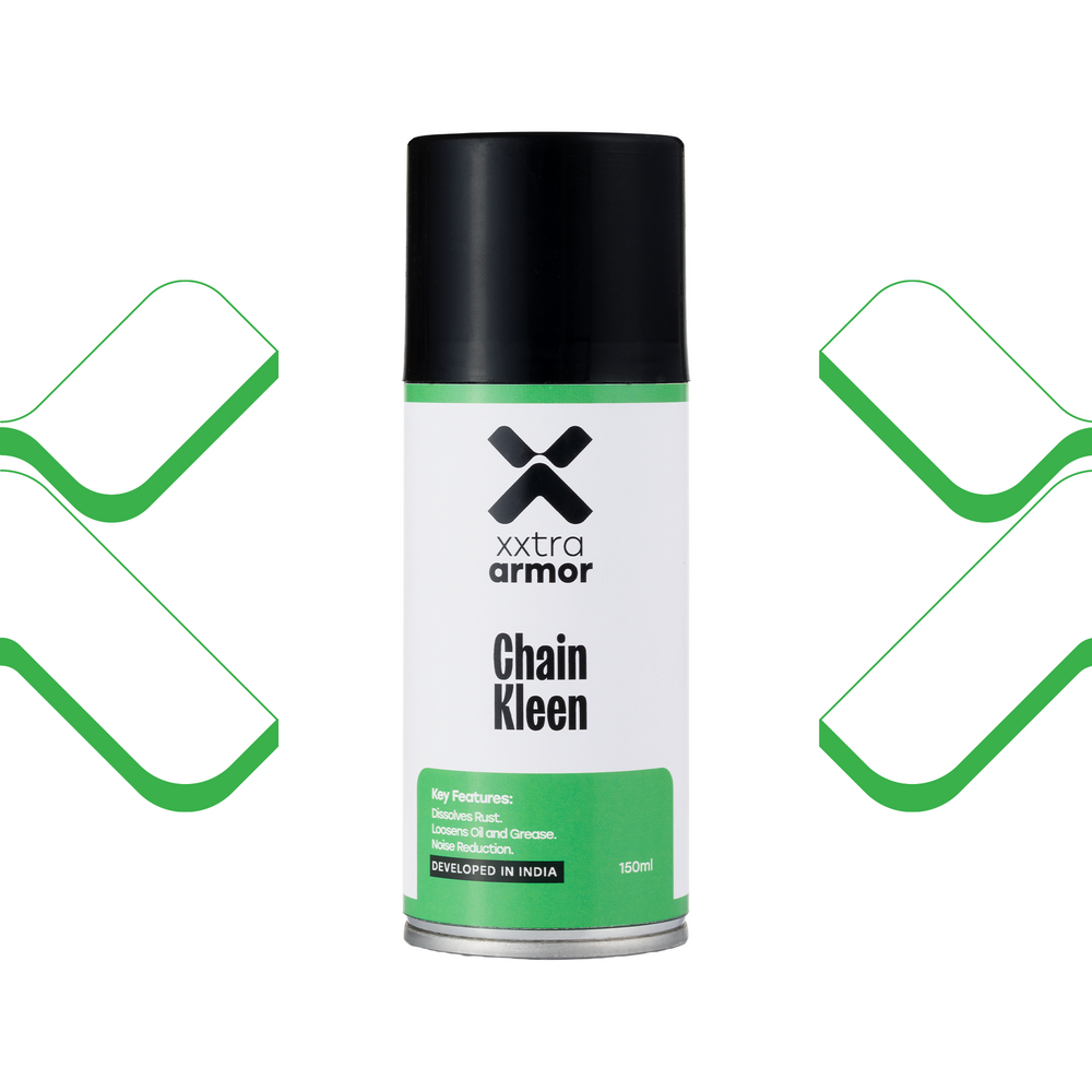 Xxtra Armor Motorcycle Chain Cleaner | Fast-Acting Degreaser for Chains, Sprockets & Drivetrain Components