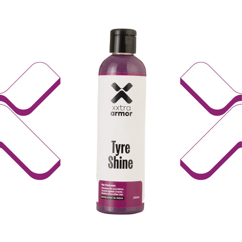 Xxtra Armor Tyre Dressing & Protectant | Long-Lasting Shine, UV Protection & Deep Black Finish