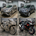 Xxtra Armor Wash & Wax Car Shampoo | High-Foam pH Neutral Formula for Deep Cleaning & Gloss Enhancement