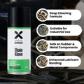 Xxtra Armor Motorcycle Chain Cleaner | Fast-Acting Degreaser for Chains, Sprockets & Drivetrain Components
