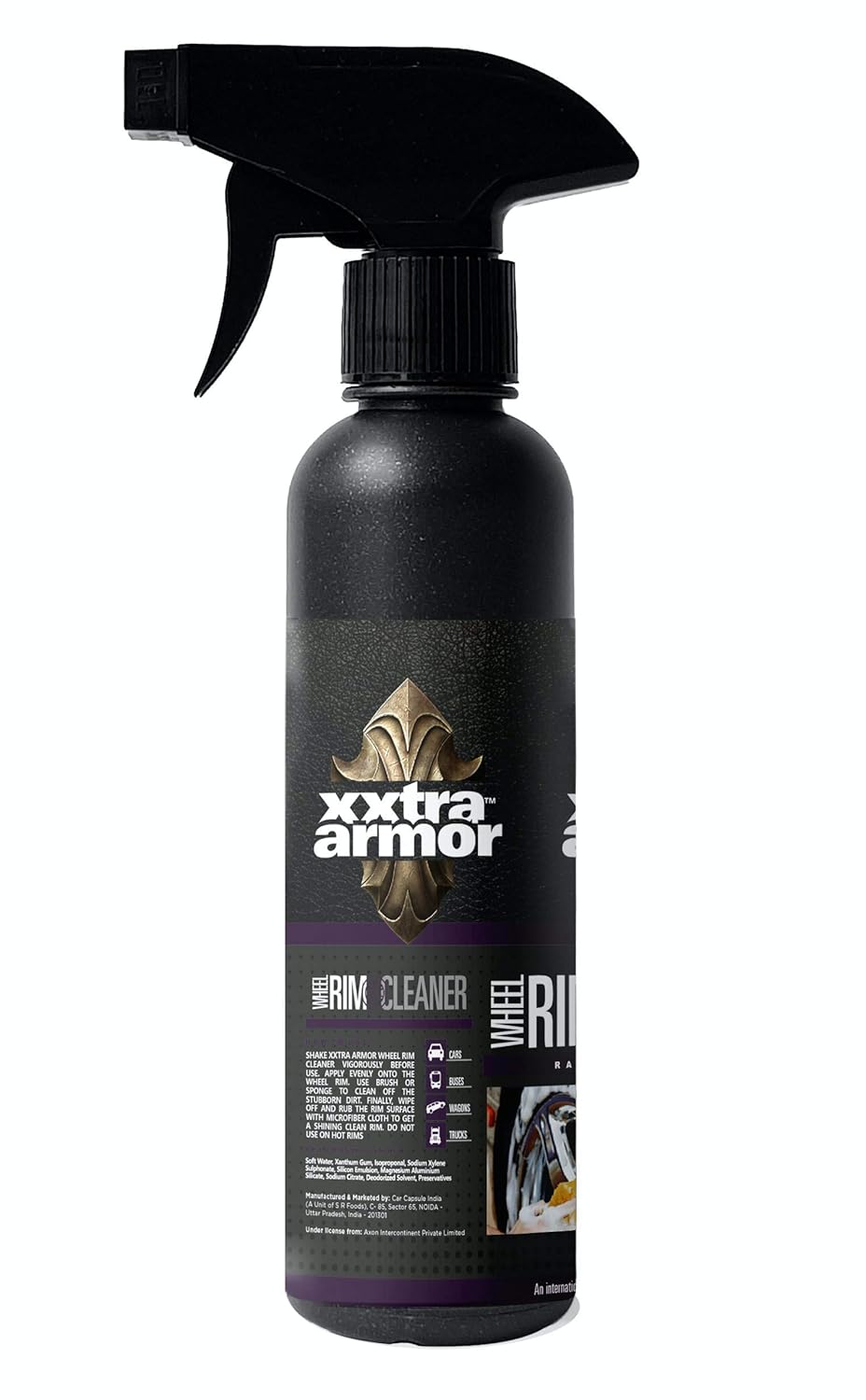 Xxtra Armor Wheel Rim Cleaner for Alloy Wheels (250 ml)