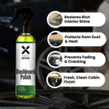 Xxtra Armor Dashboard Polish & Protectant | Interior Shine, UV Protection & Surface Care