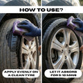 Xxtra Armor Tyre Dressing & Protectant | Long-Lasting Shine, UV Protection & Deep Black Finish