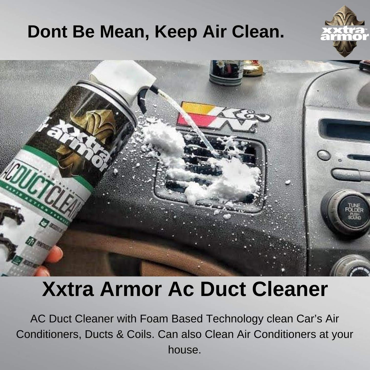 Xxtra Armor AC Duct Cleaner Foam Based (400ml)