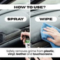 Interior Cleaner for Car | All Surface Interior Cleaning Spray | Dirt, Stain & Odor Remover | 250 ml