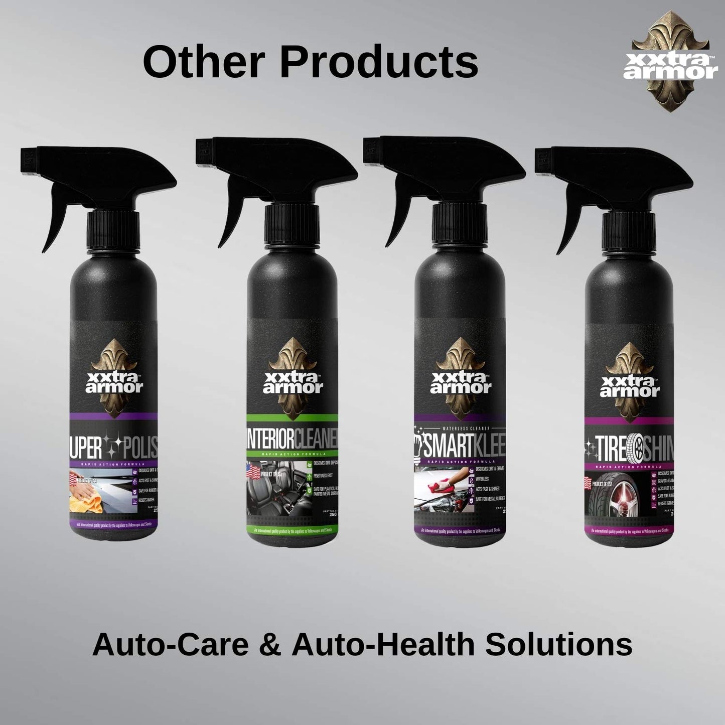 Xxtra Armor Wash & Wax Shampoo for All Vehicles (250ml)