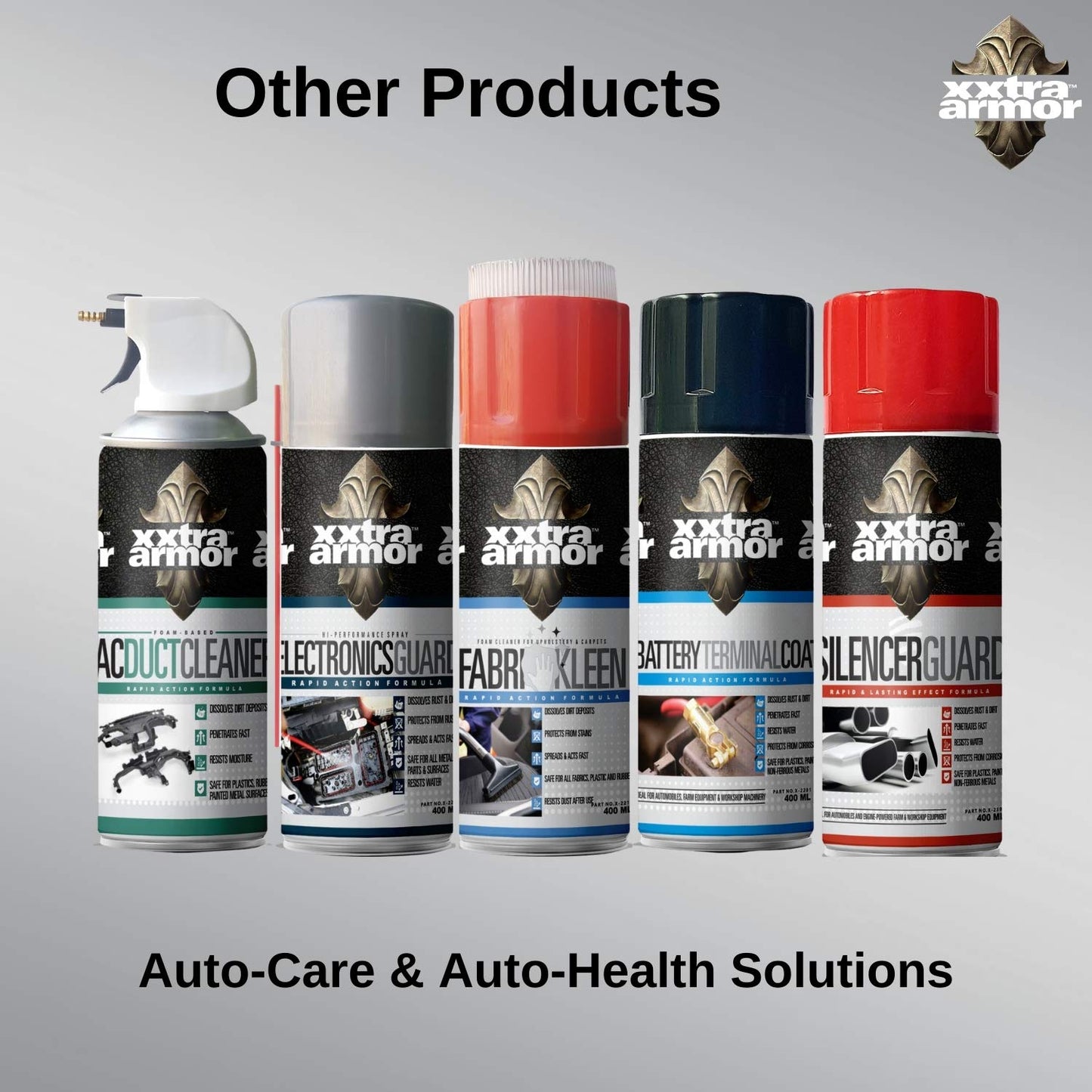 Xxtra Armor Engine Gloss PU Coating - Corrosion Prevention - High Gloss Finish for your Engine Compartment - Repels Dirt and Water (300ml)