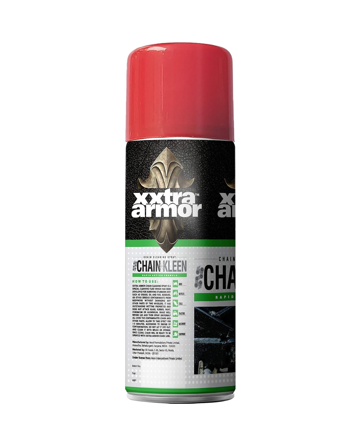 Xxtra Armor Chain Kleen (300ml) || Protects your Bike Chain from Dust, Corrosion and Grease