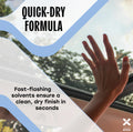Xxtra Armor Automotive Glass Cleaner | Streak-Free Formula for Crystal Clear Visibility
