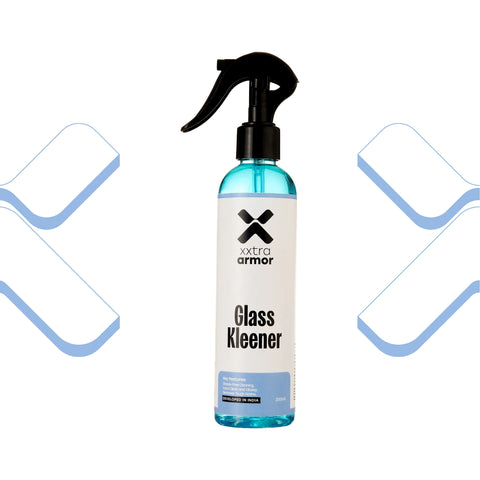 Xxtra Armor Automotive Glass Cleaner | Streak-Free Formula for Crystal Clear Visibility