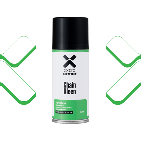 Xxtra Armor Motorcycle Chain Cleaner | Fast-Acting Degreaser for Chains, Sprockets & Drivetrain Components